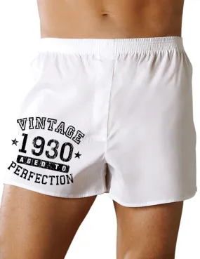 1930 - Vintage Birth Year Boxer Shorts Brand