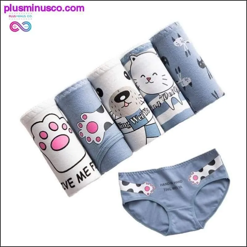 5Pcs/lot New Panties Women Underwear Cotton Briefs Seamless