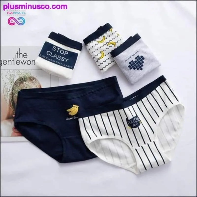 5Pcs/lot New Panties Women Underwear Cotton Briefs Seamless