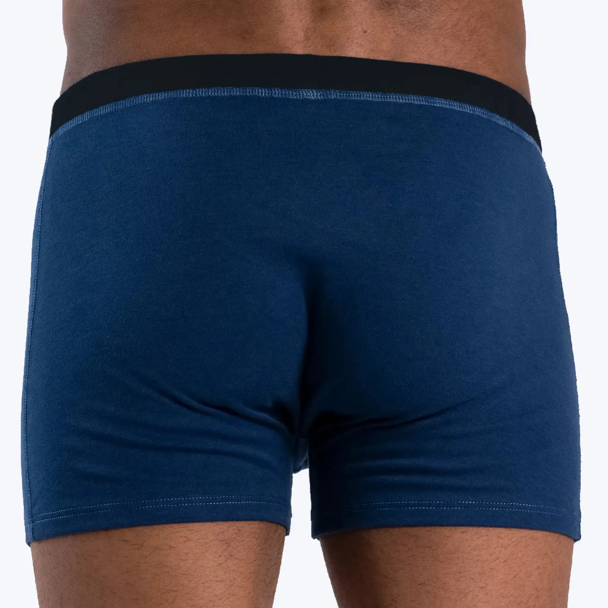 6 Pack - Men's Organic Pima Cotton Boxer Briefs