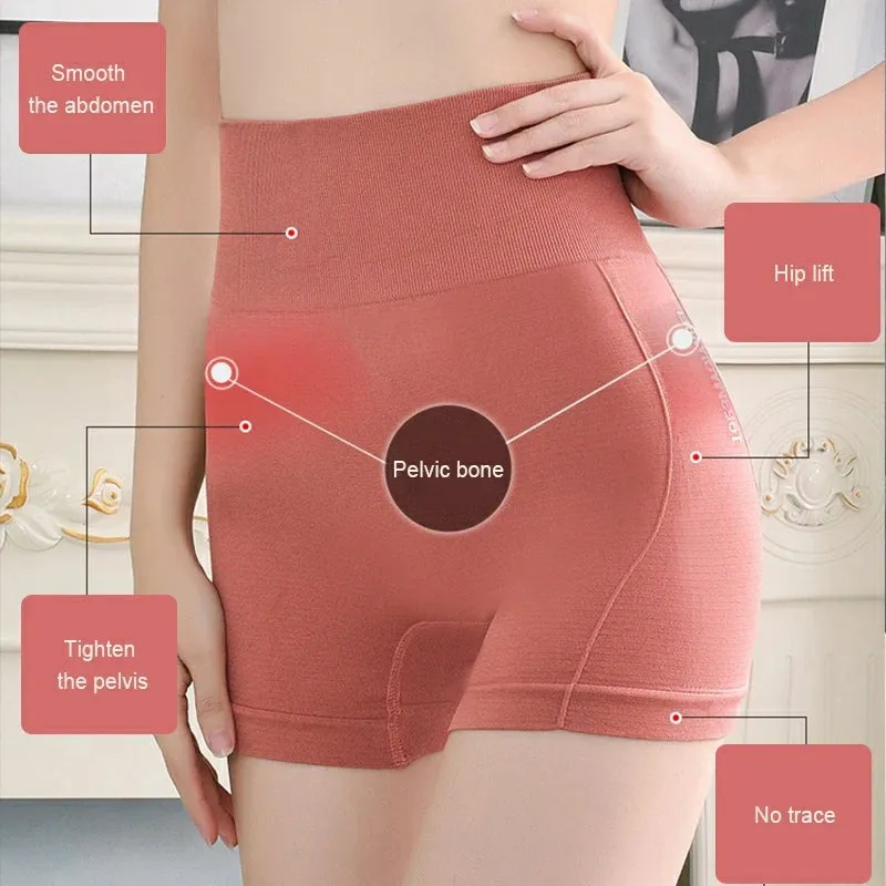 6 Pcs Women's Shapers High Waist Slimming Tummy Butt Lift Underwear Panties D4227