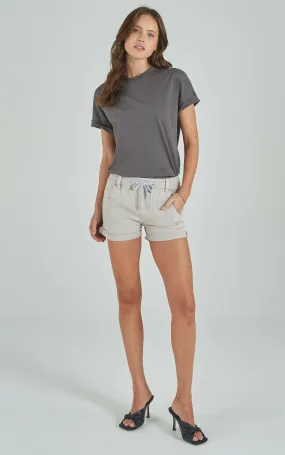 Active Vaporous Grey Denim Shorts