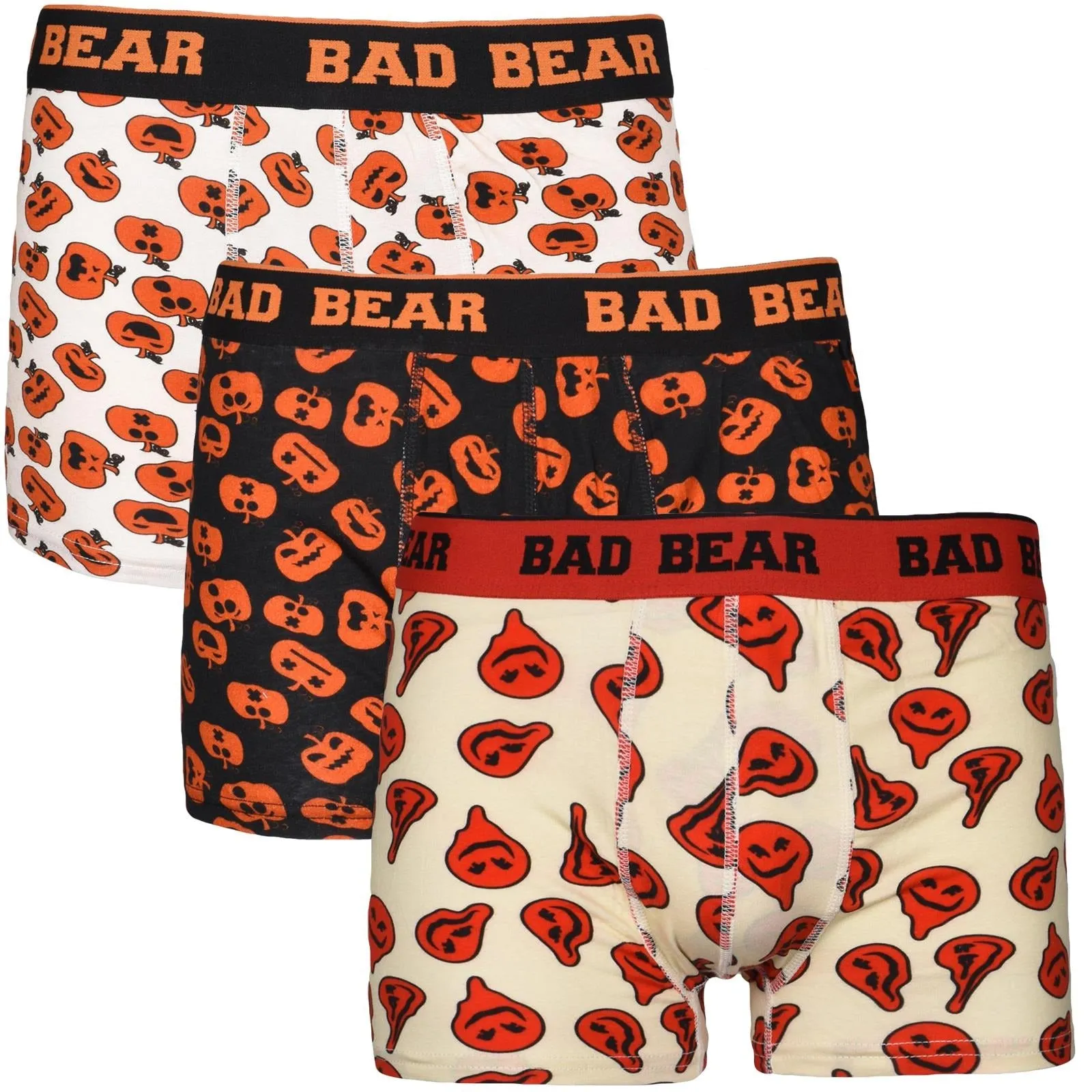 Bad Bear Kids Novelty Boxer - 3 Pack