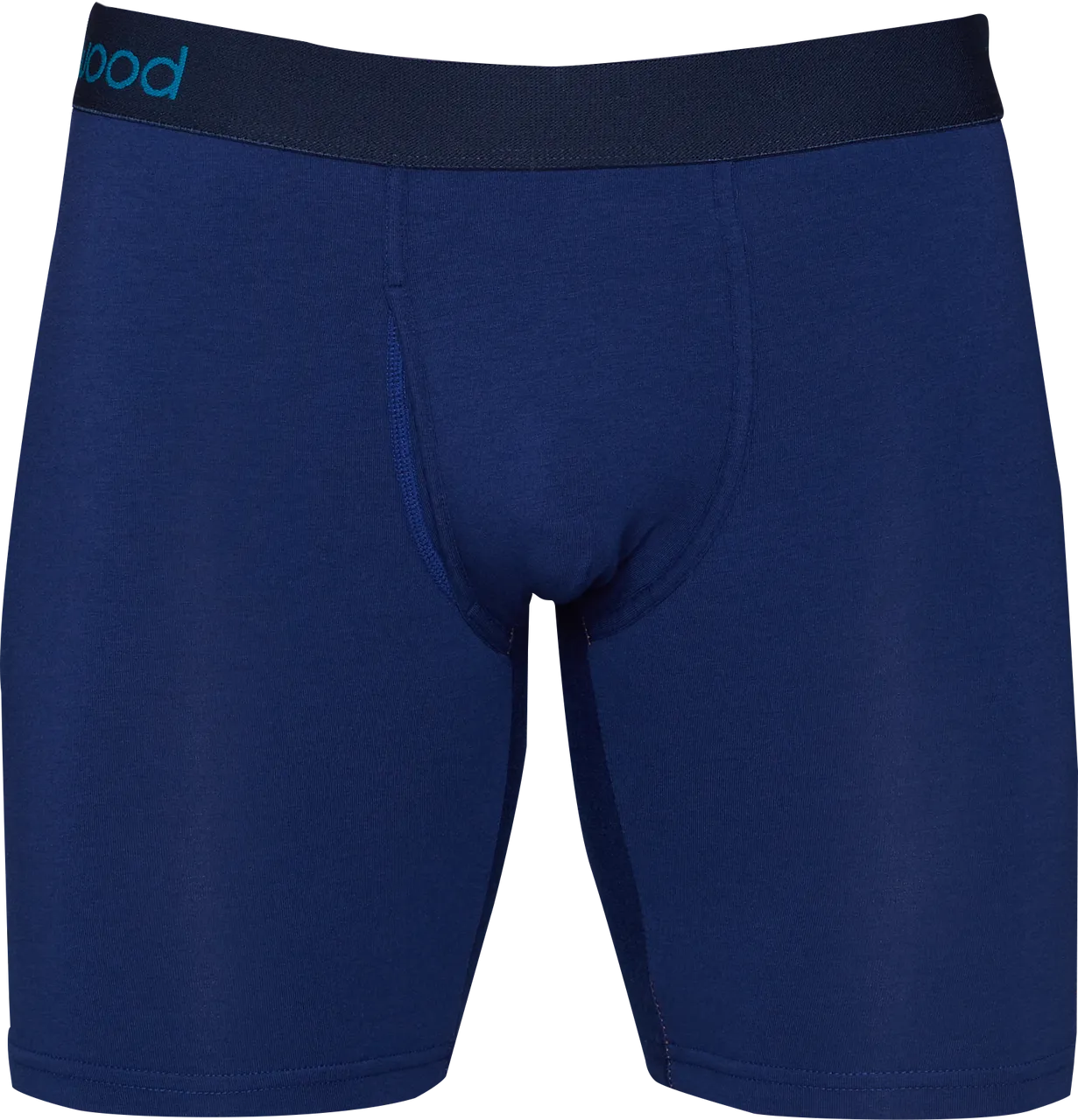 Biker Brief w/ Fly in Deep Space Blue by Wood Underwear