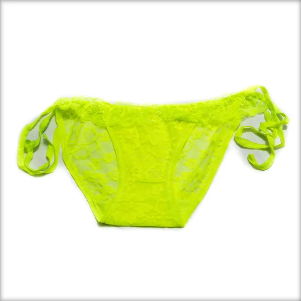 Bikini Style Green Net Panty