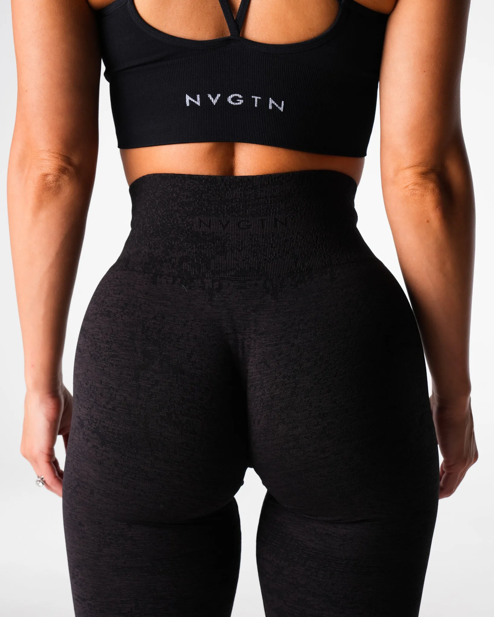 Black Digital Seamless Leggings