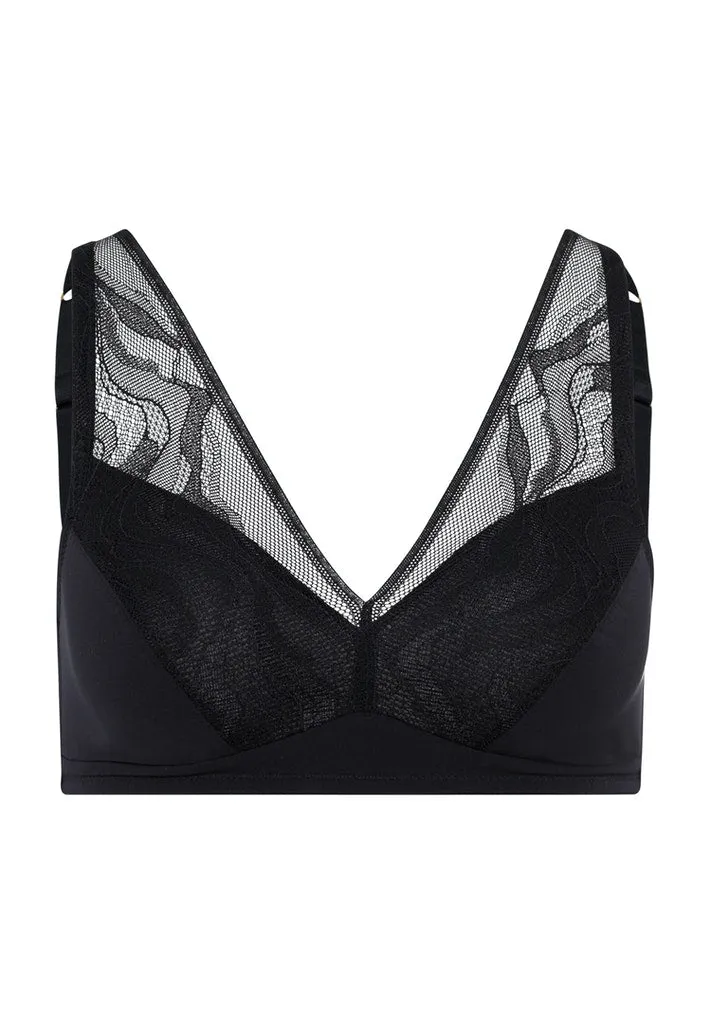 Blanca Soft Cup Bra - Black