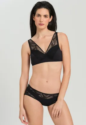 Blanca Soft Cup Bra - Black