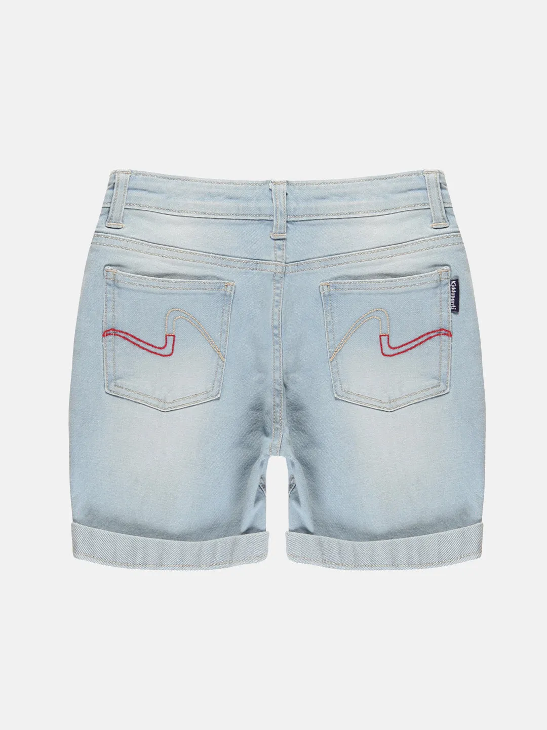 Boys Fashion Denim Rollup Shorts