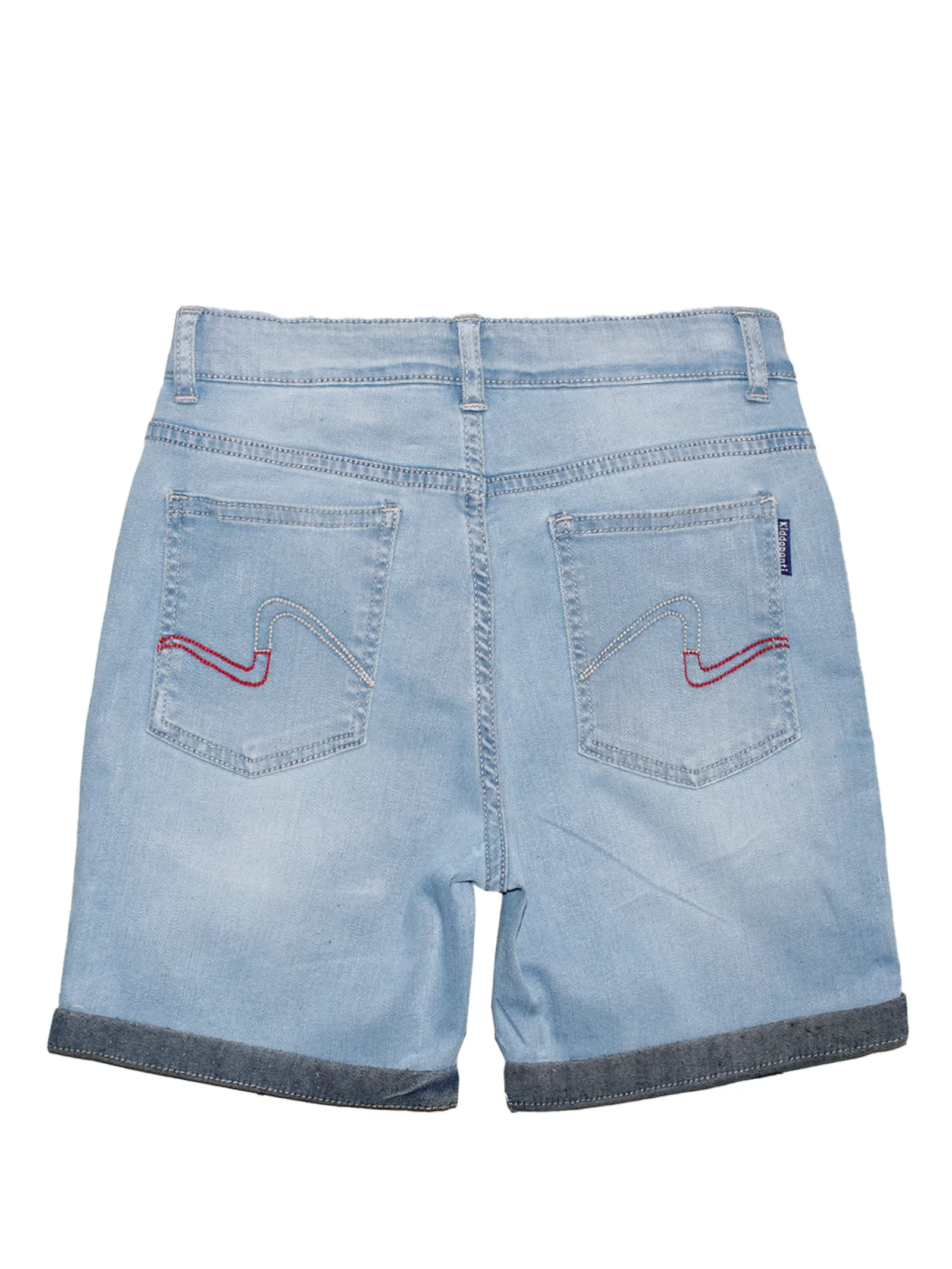 Boys Fashion Denim Rollup Shorts