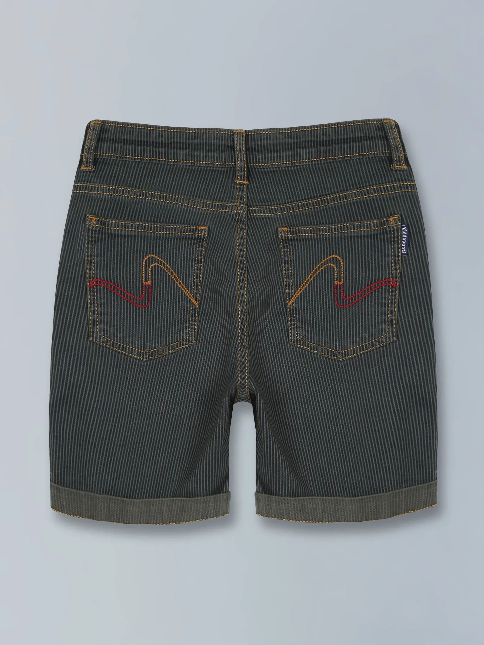 Boys Fashion Denim Rollup Shorts