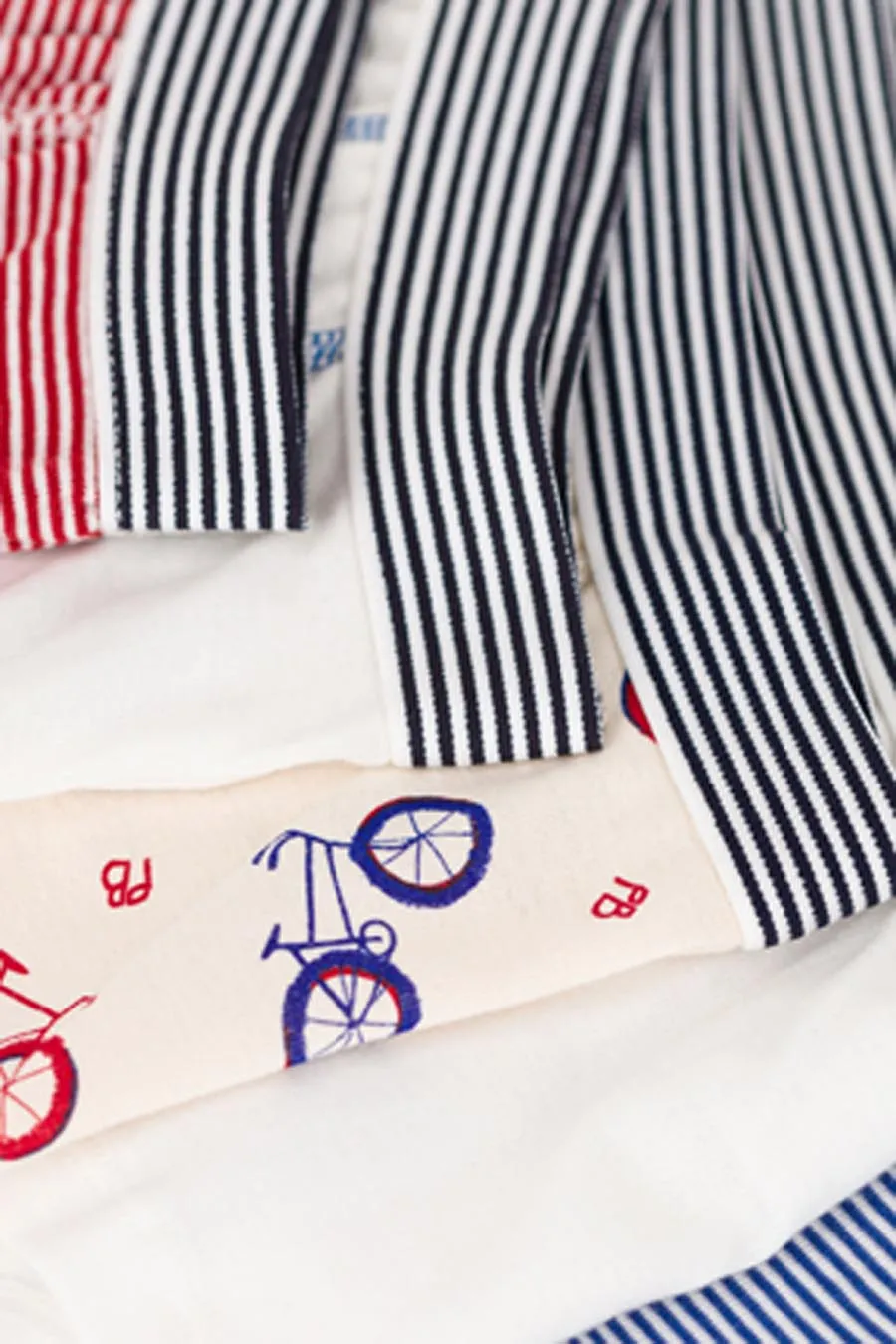 Boys Underwear Petit Bateau 5-Pack Bicycle Theme Boxers