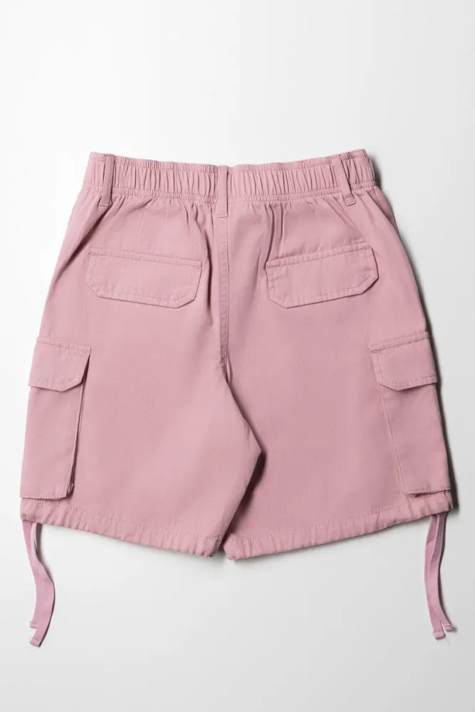 Cargo Bermuda Twill Shorts Zephyr