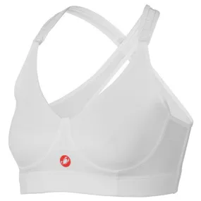 Castelli Womens Rosso Corsa Support Bra - White