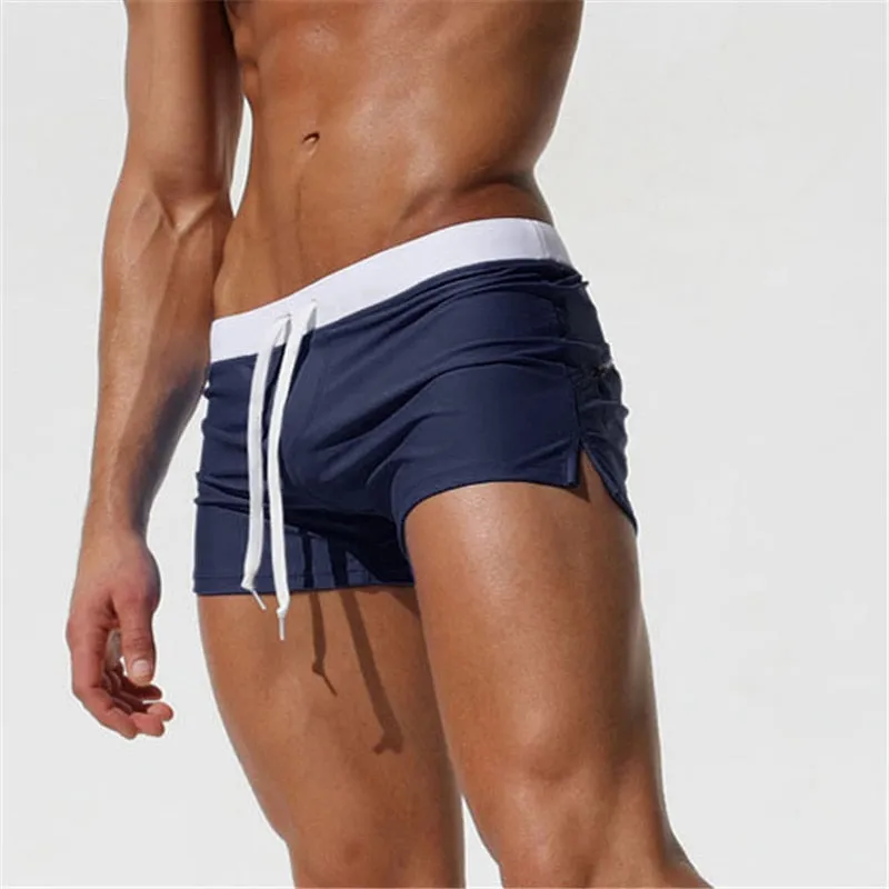 Casual Sexy Men's Nylon Shorts For Swiming Surfing Boxing