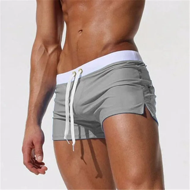 Casual Sexy Men's Nylon Shorts For Swiming Surfing Boxing