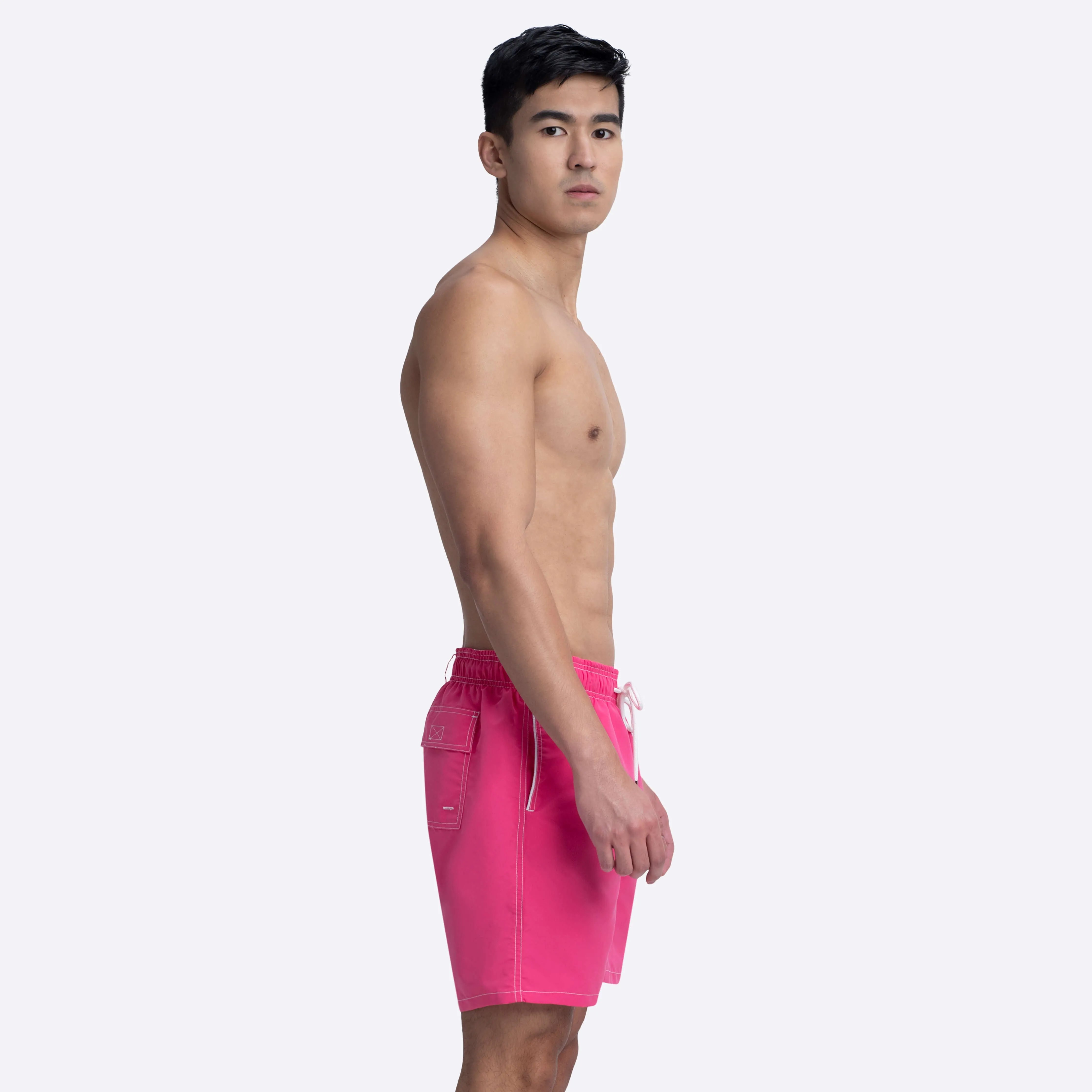 CLYDE Solid Swim Trunks