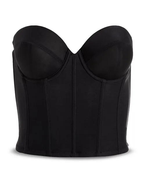 Dominique Intimates Strapless Brie Corset, Black