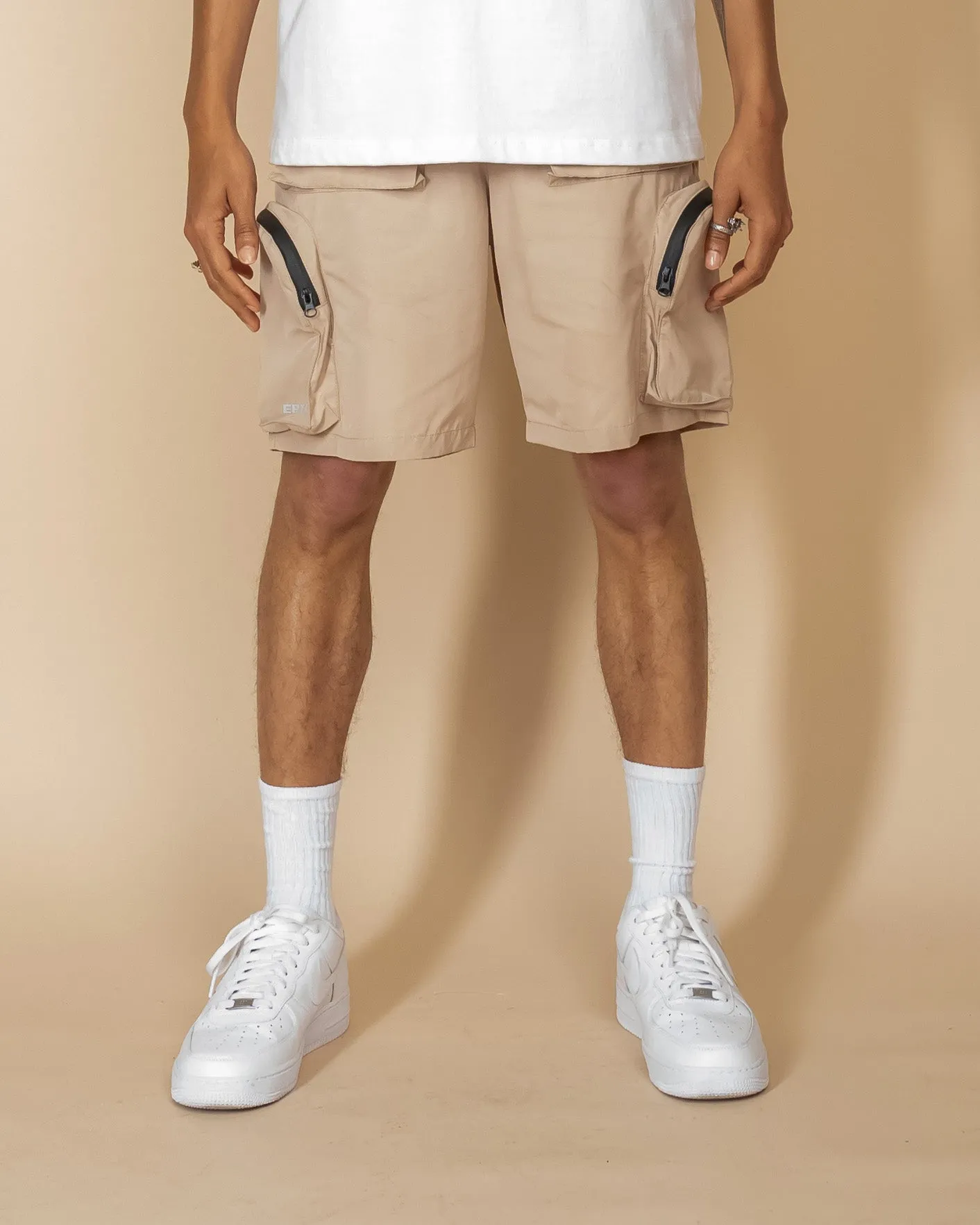 EPTM DOPE BOY CARGO SHORTS - KHAKI