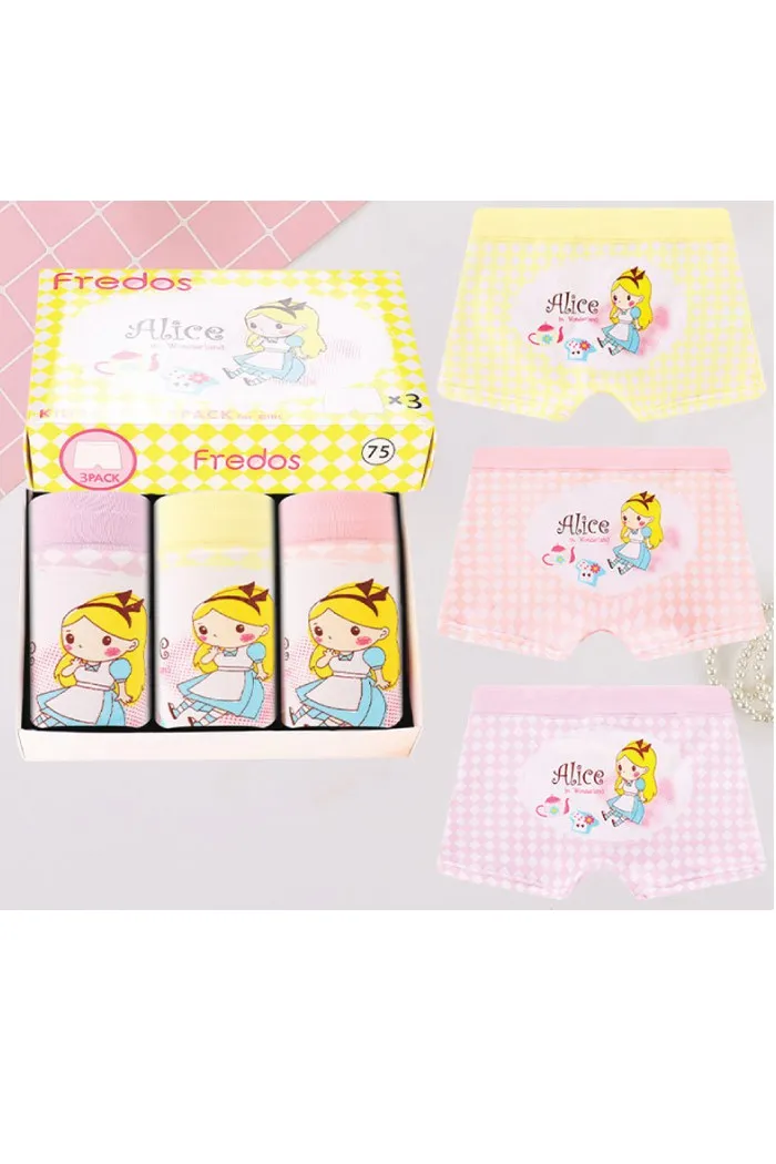 F-Girls Assorted 3pcs Boxer Set 1