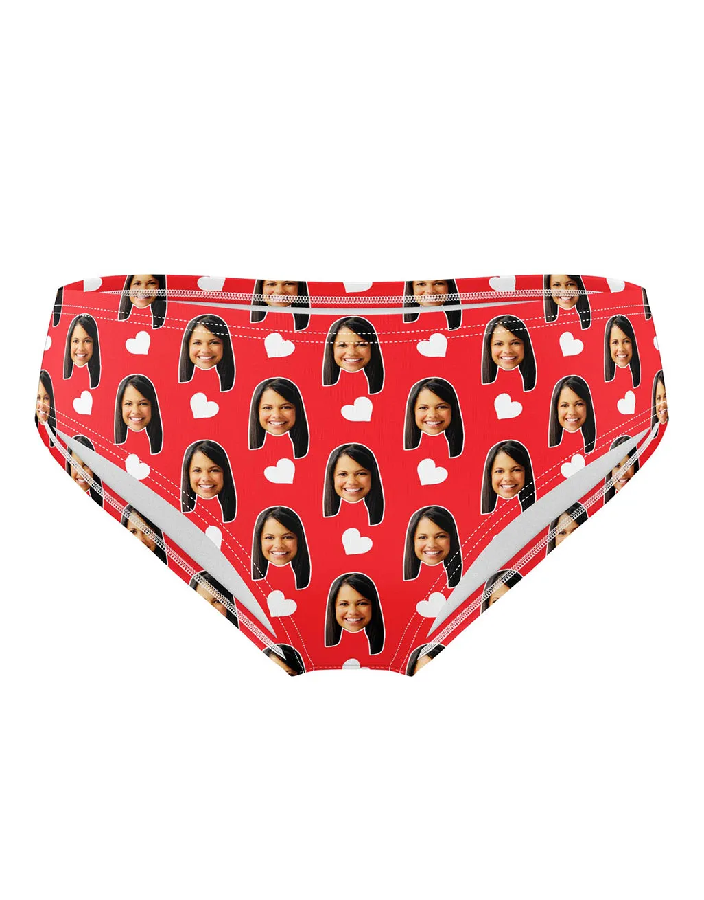 Face Hearts Swimming Trunks