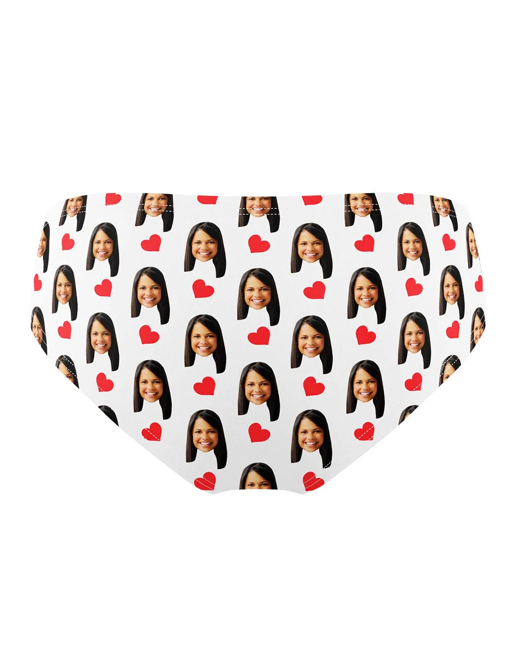 Face Hearts Swimming Trunks