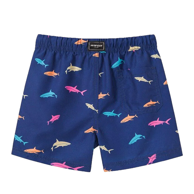 Fashionable Boys' Quick Dry Swim Trunks For Beach Board