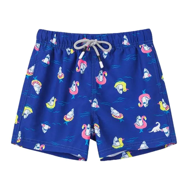 Fashionable Boys' Quick Dry Swim Trunks For Beach Board