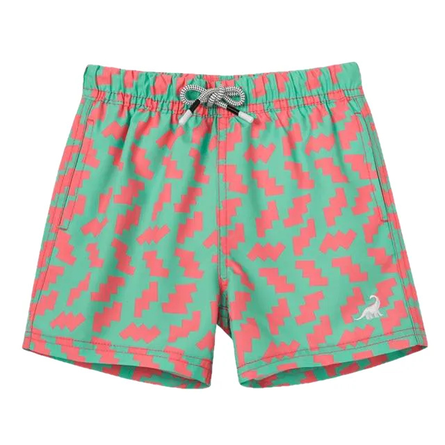 Fashionable Boys' Quick Dry Swim Trunks For Beach Board