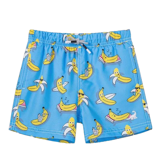 Fashionable Boys' Quick Dry Swim Trunks For Beach Board