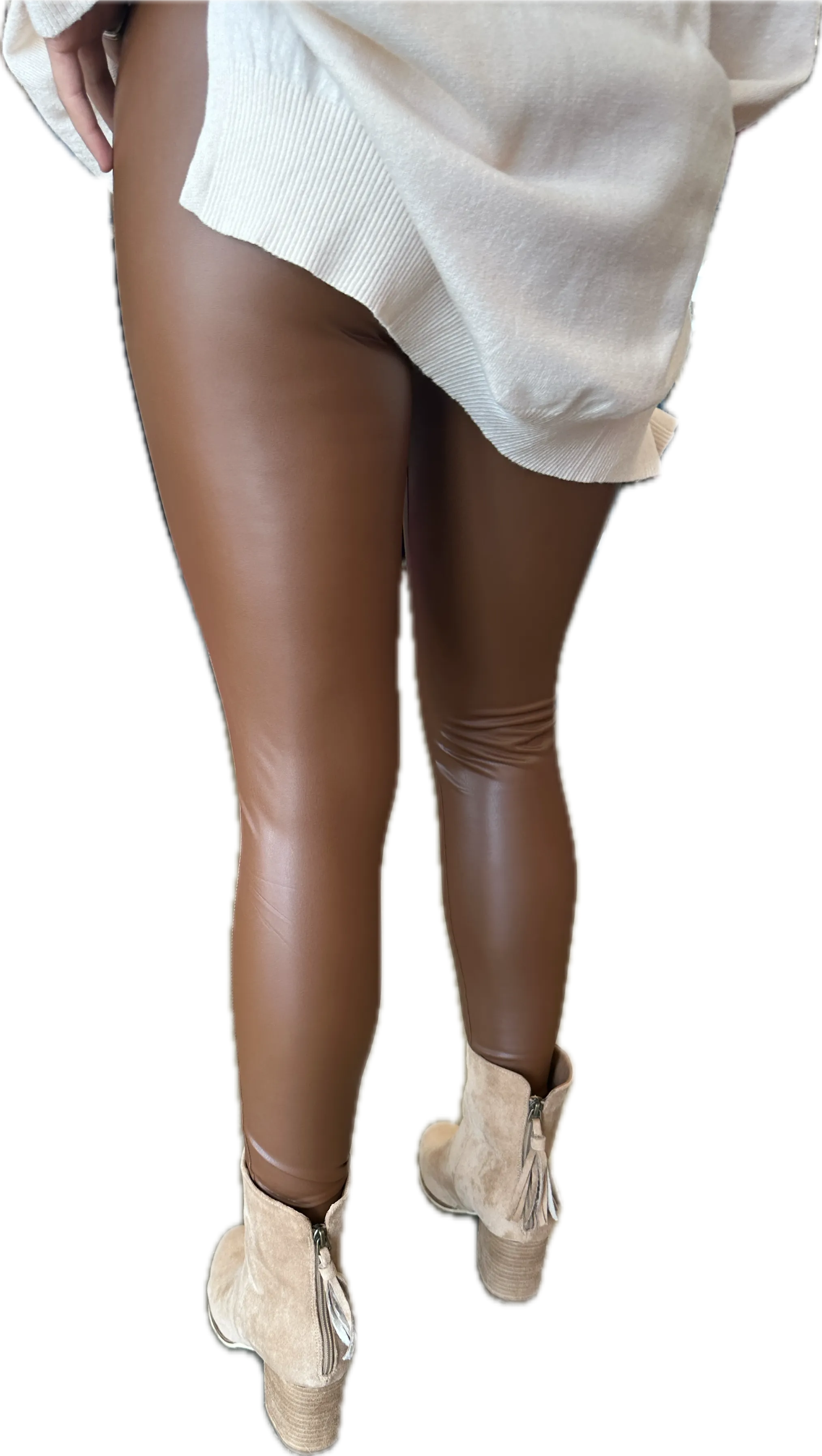 Faux Leather Leggings