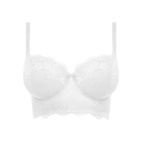 Freya Fancies Underwire Longline bra, white