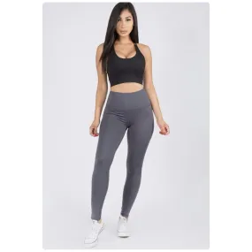 Full Length Seamless Footless Stretching Leggings.