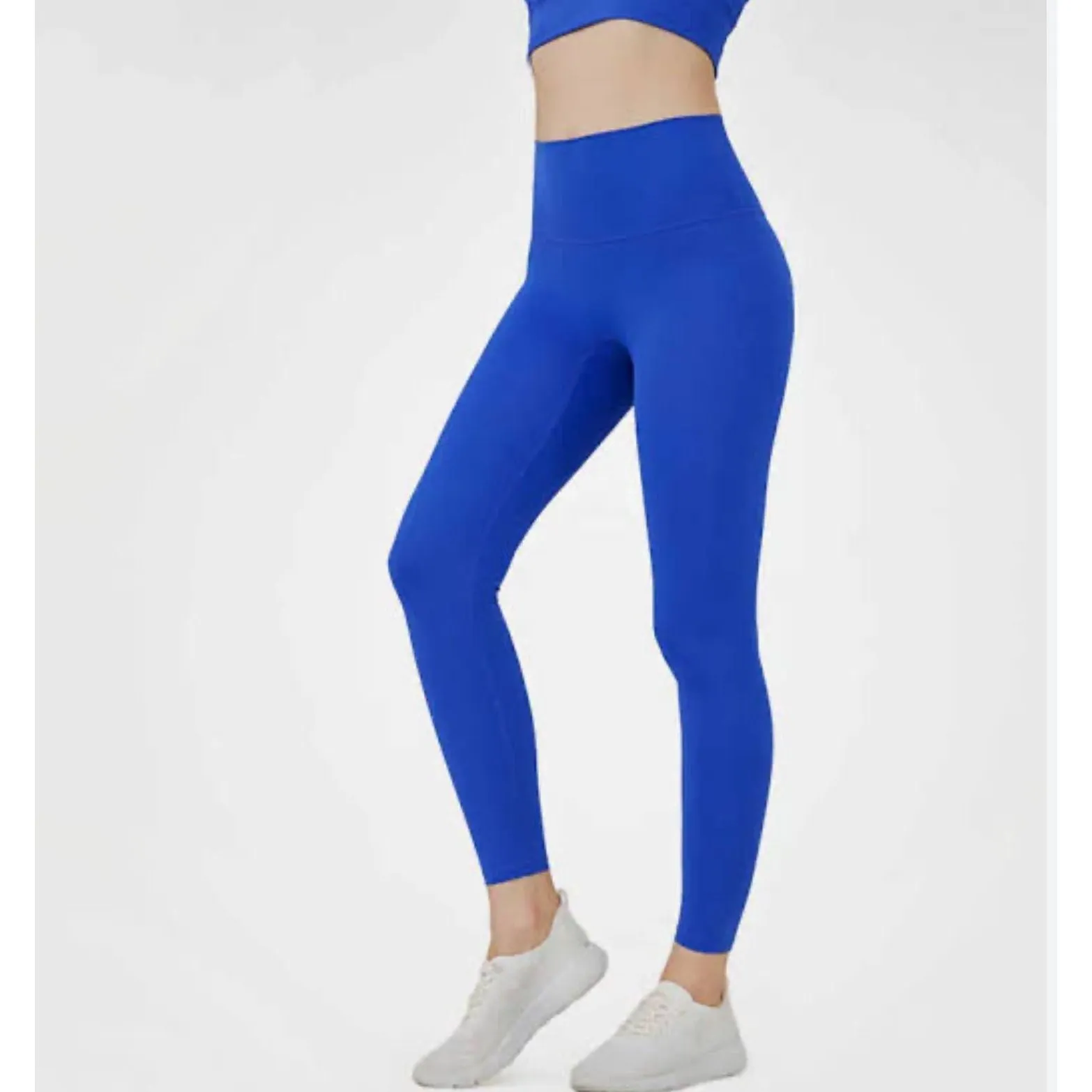 Full Length Seamless Footless Stretching Leggings.