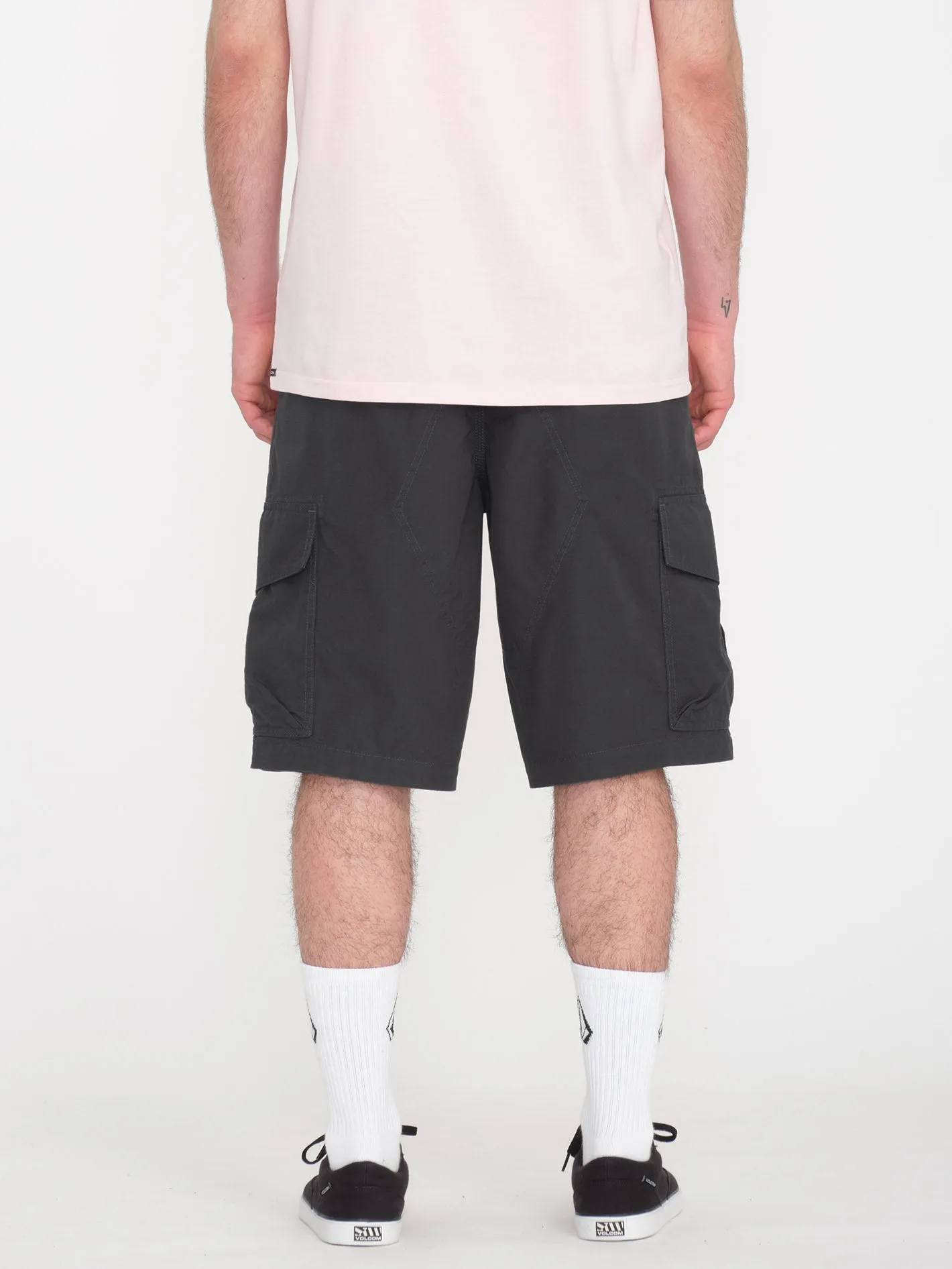 Grande Barracks 22" Cargo Short - ASPHALT BLACK