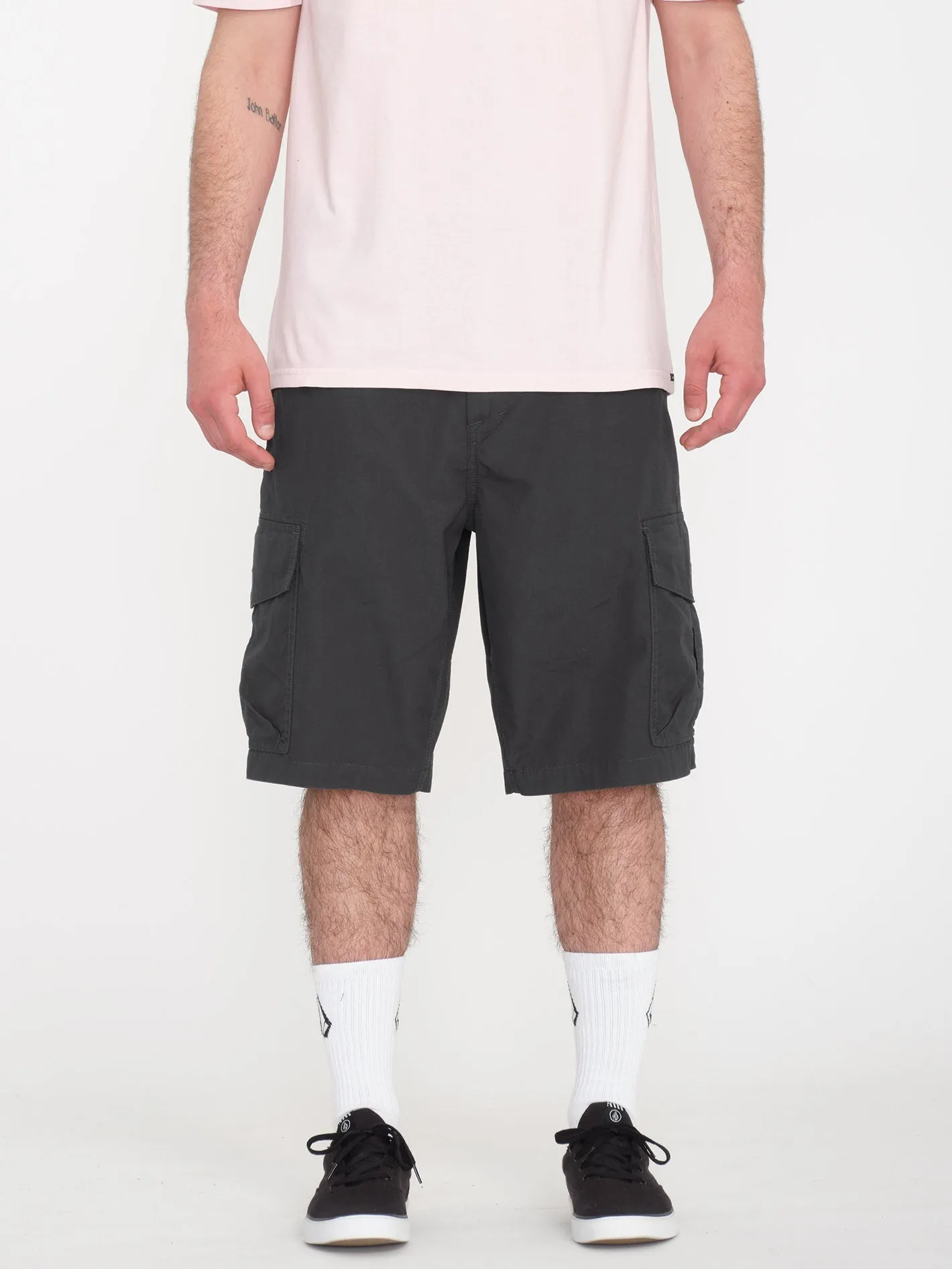 Grande Barracks 22" Cargo Short - ASPHALT BLACK