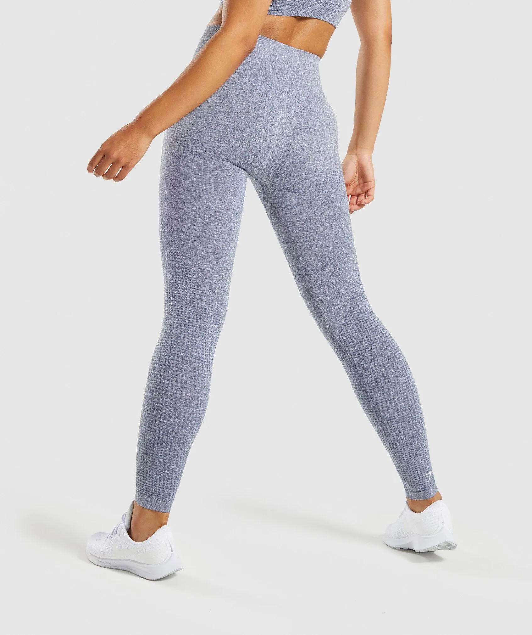 Gymshark Vital Seamless Leggings - Steel Blue Marl