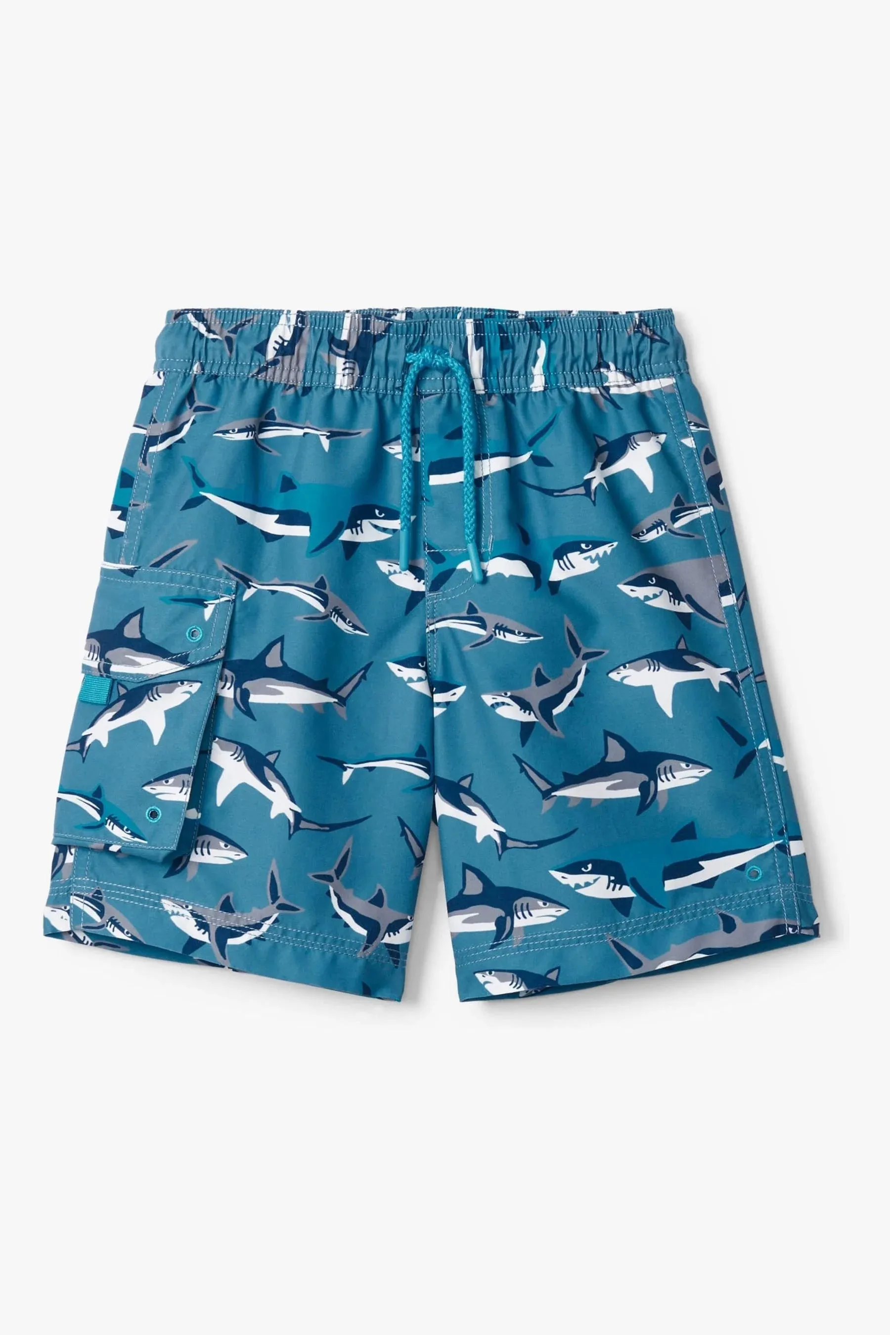 Hatley Board Shorts - Sneak Around Sharks