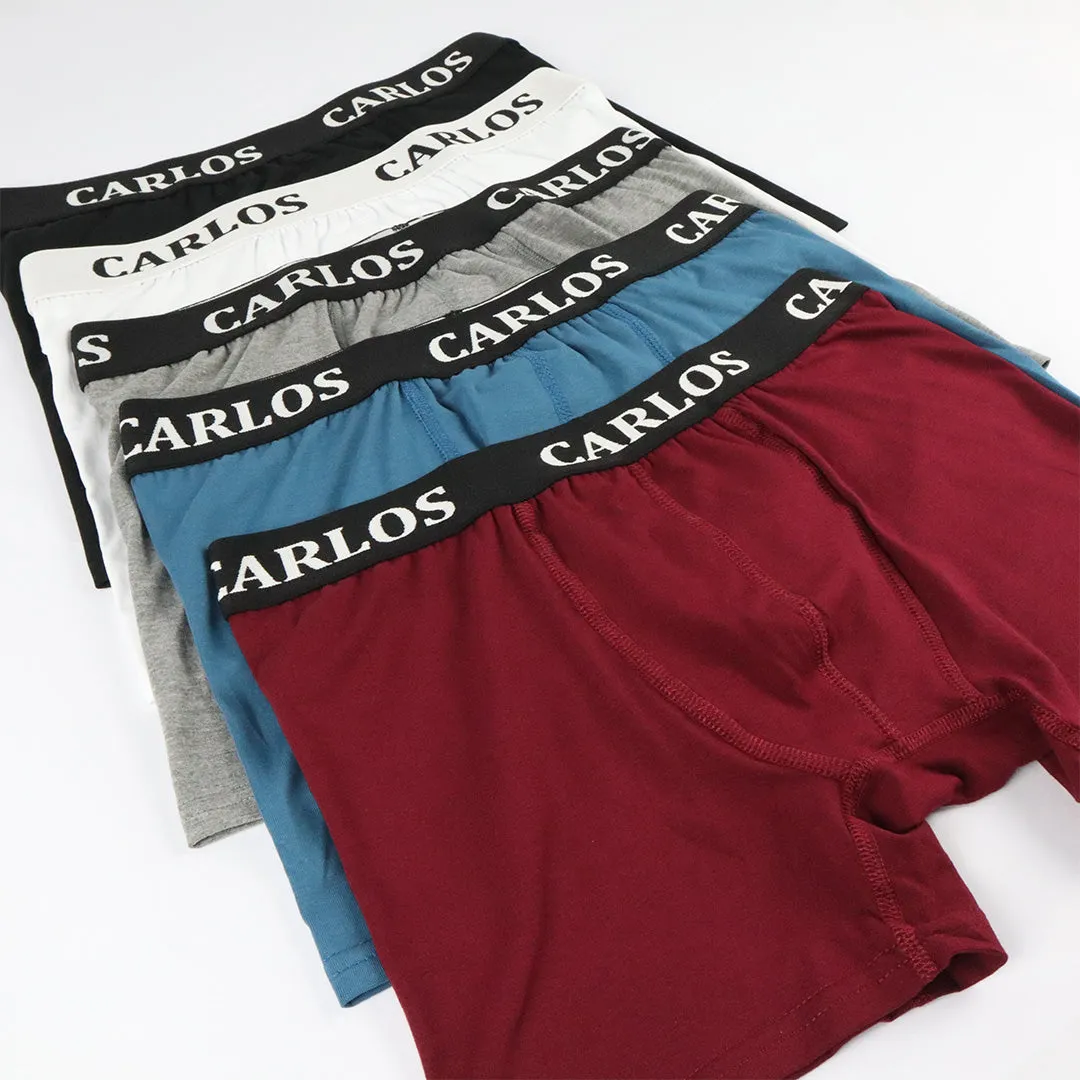 Lot de Boxers CARLOS en Coton Doux