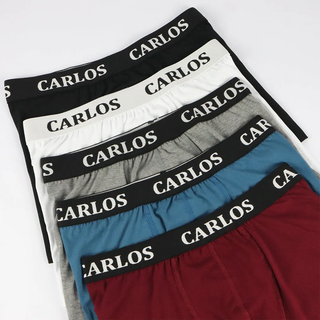 Lot de Boxers CARLOS en Coton Doux