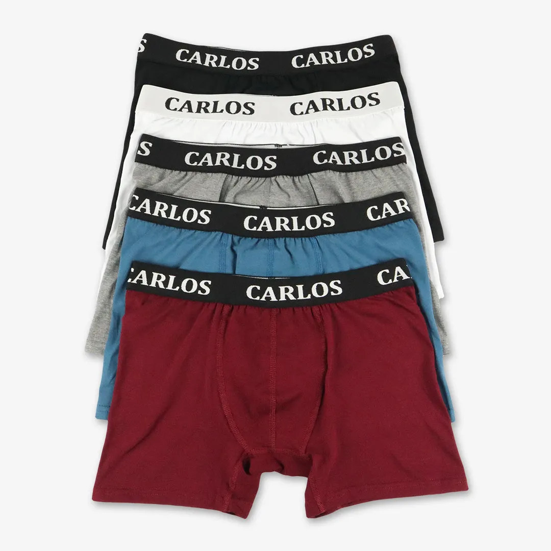 Lot de Boxers CARLOS en Coton Doux