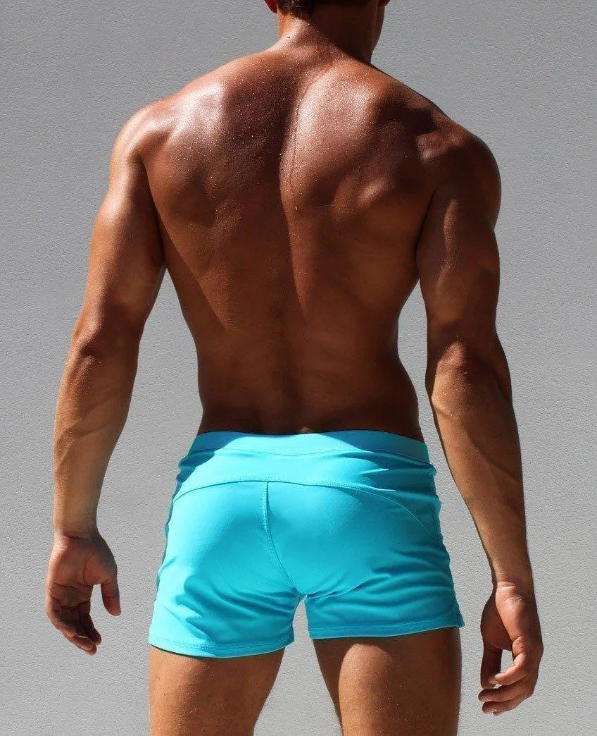 Low Waist Men's Swim Trunks