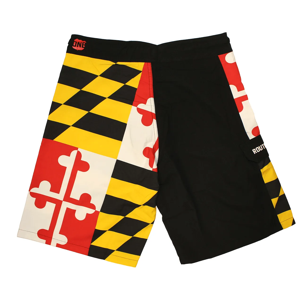 Maryland Flag (Black) / Board Shorts