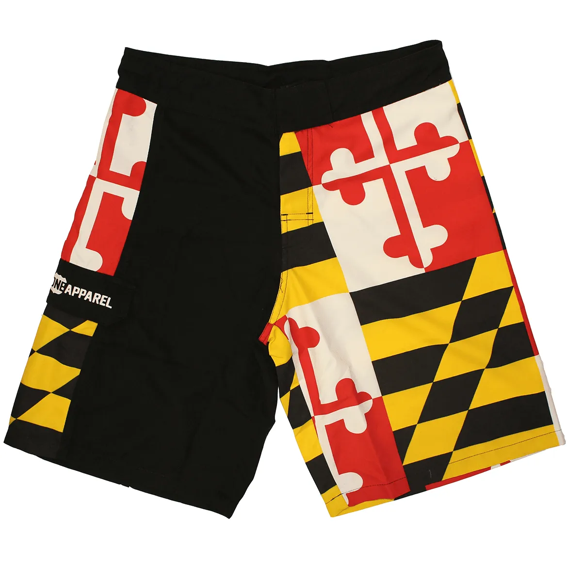 Maryland Flag (Black) / Board Shorts