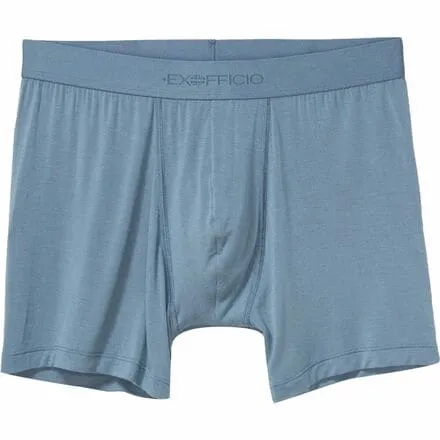 Men's boxer briefs for every day ExOfficio, color Steel Blue