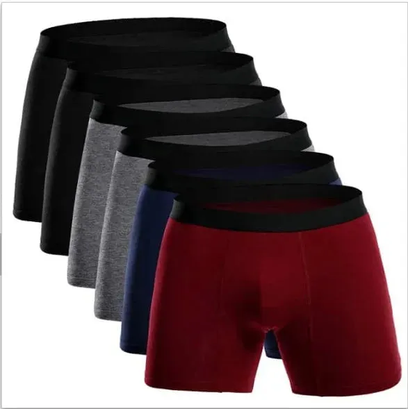 Men's Underwear Cotton Plus Size Men's Boxer Briefs