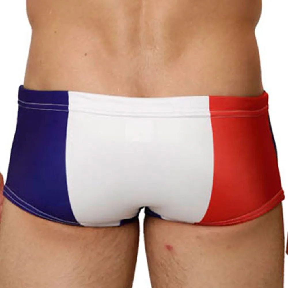 Mensuas MN8002 France Flag Swim Trunk