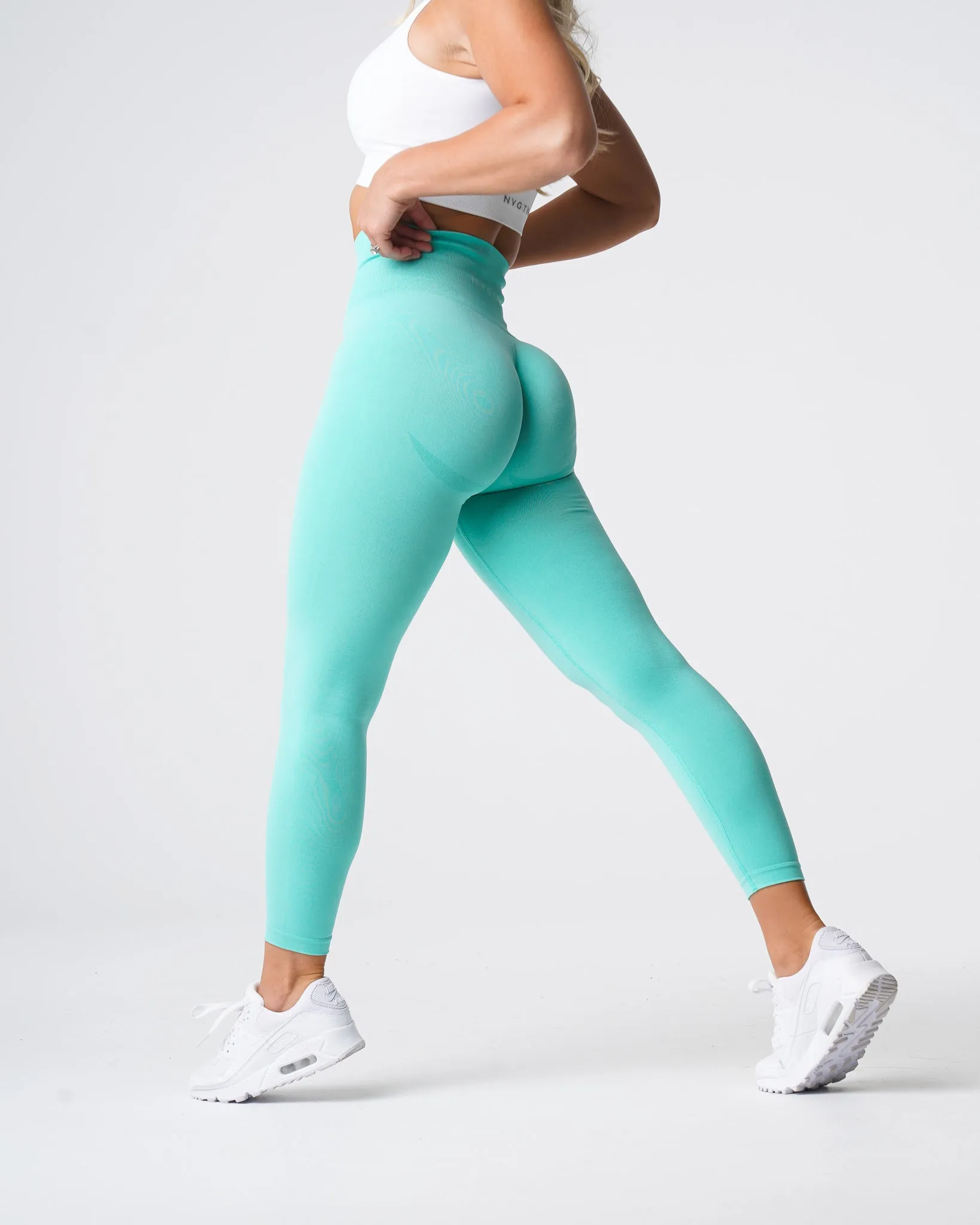 Mint Curve Seamless Leggings