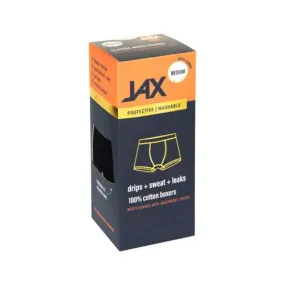 Pelvi Jax Men's Leakproof Underwear Boxer Trunk Black Medium