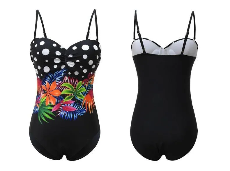 Plus Size One-Piece Swimwear